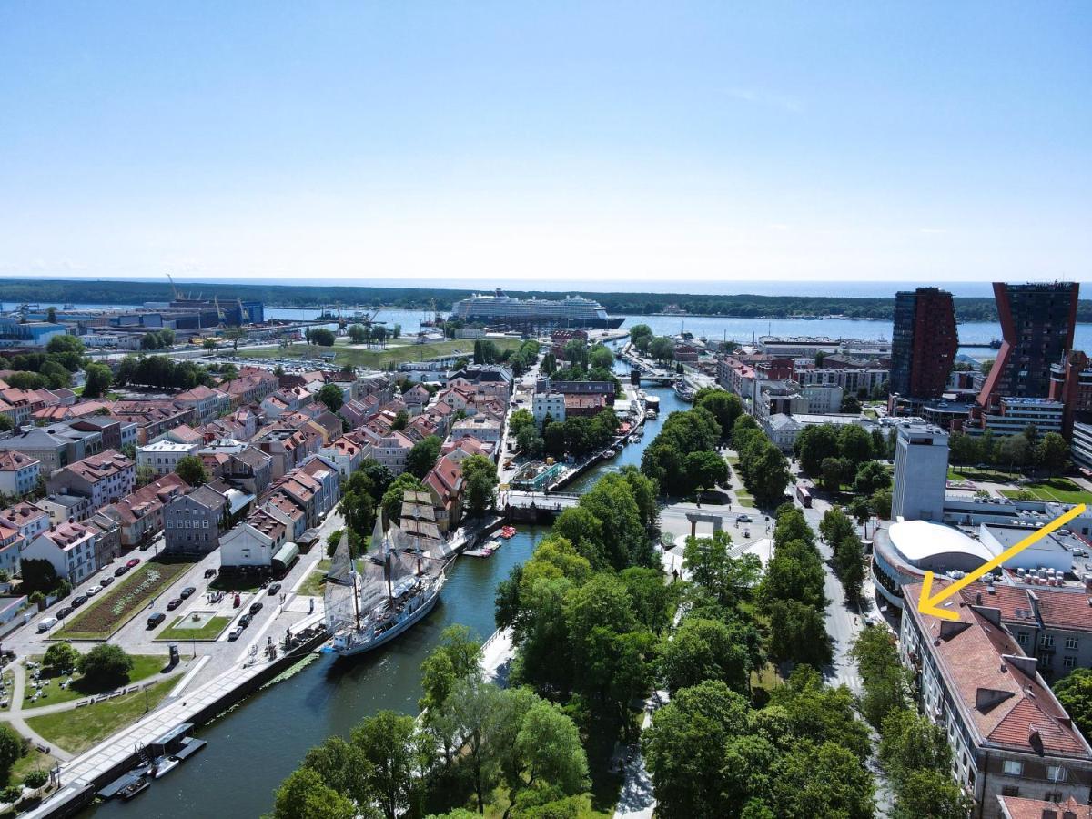 Great View Studio, Self Check In, Free Parking Klaipeda Ngoại thất bức ảnh