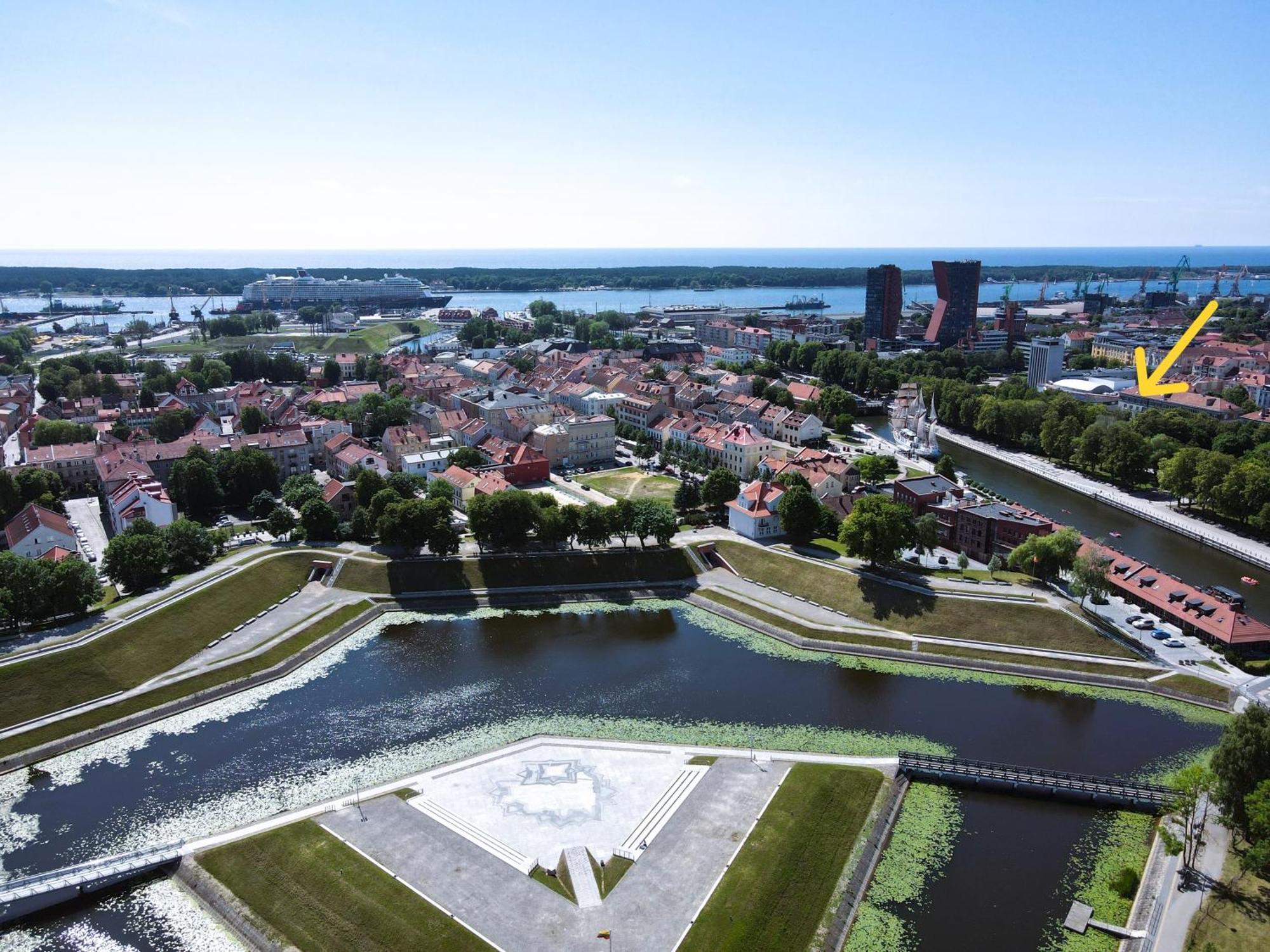 Great View Studio, Self Check In, Free Parking Klaipeda Ngoại thất bức ảnh